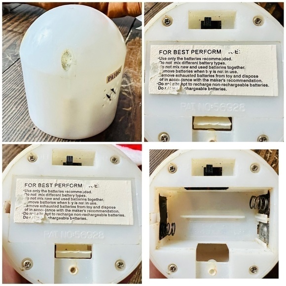 Vtg House of Loyd Shivers Reindeer Christmas Draft Stopper Nylon Parachute Plush - Picture 15 of 16